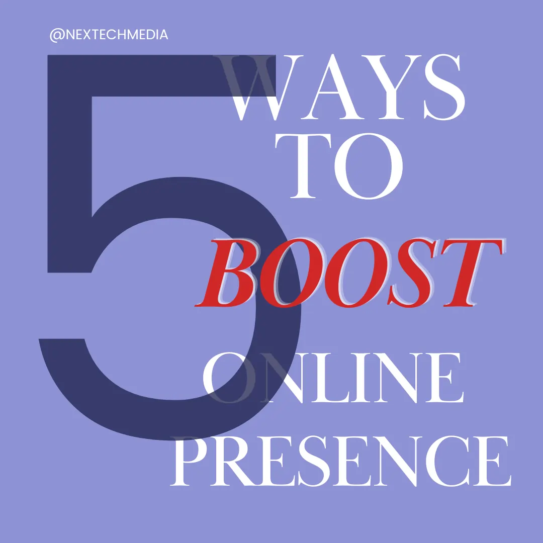 5 Easy Ways to Boost Your Social Media Presence